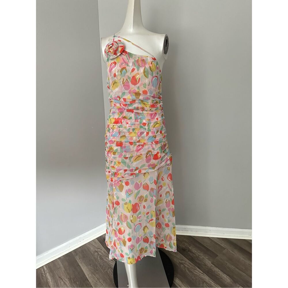 NWT For Love & Lemons Desmona Midi Dress $250 - Picture 5 of 11